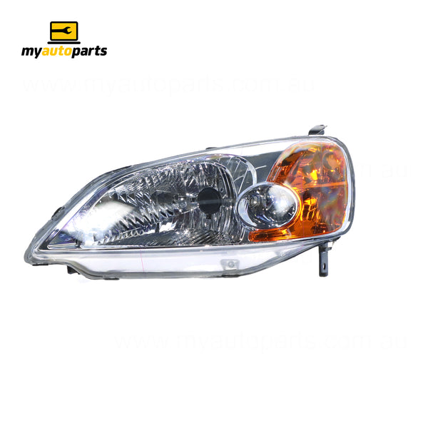 Head Lamp Passenger Side Certified Suits Honda Civic ES 2000 to 2002