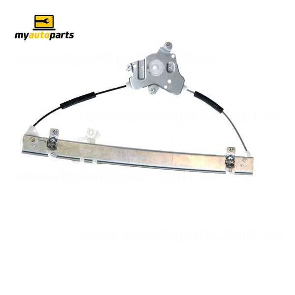 Front Door Window Regulator Passenger Side Aftermarket Suits Hyundai Lantra J2/J3 1995 to 2000