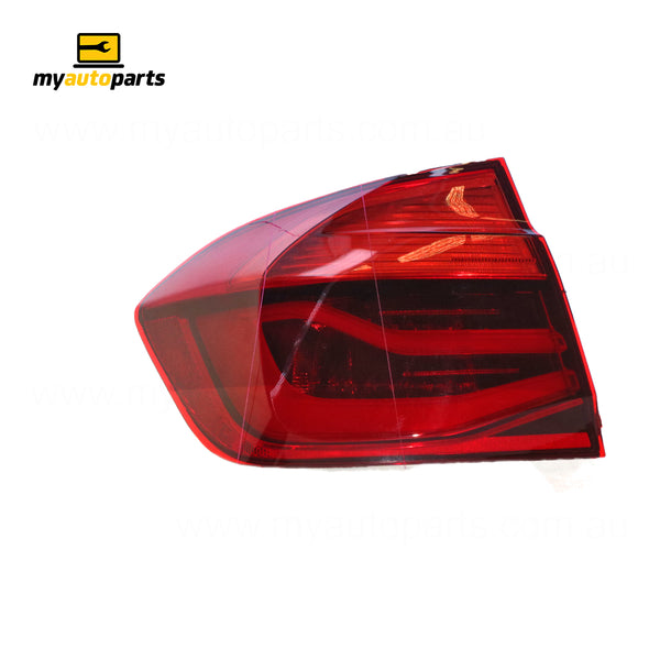 Black Red Tail Lamp Passenger Side Certified Suits BMW 3 Series F30 2015 to 2019