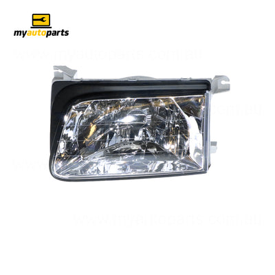 Crystal Head Lamp Passenger Side Certified Suits Holden Rodeo LT TF 1999 to 2001