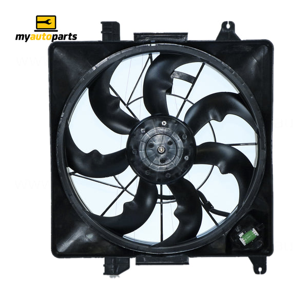 12 v Radiator Fan Assembly Aftermarket Suits Hyundai i40 VF 2011 to 2015 1.7L D4FD