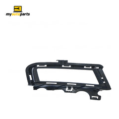 Chrome Upper Front Bar Grille With Fog Light Mount Drivers Side Genuine Suits Volkswagen Golf MK 7 4/2013 to 7/2017