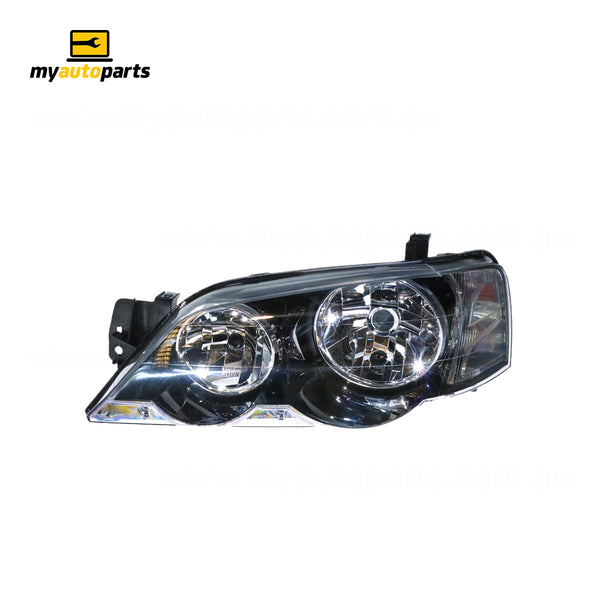 Halogen Head Lamp Passenger Side Certified Suits Ford Falcon XR6/XR8 BA/BF 2002 to 2008