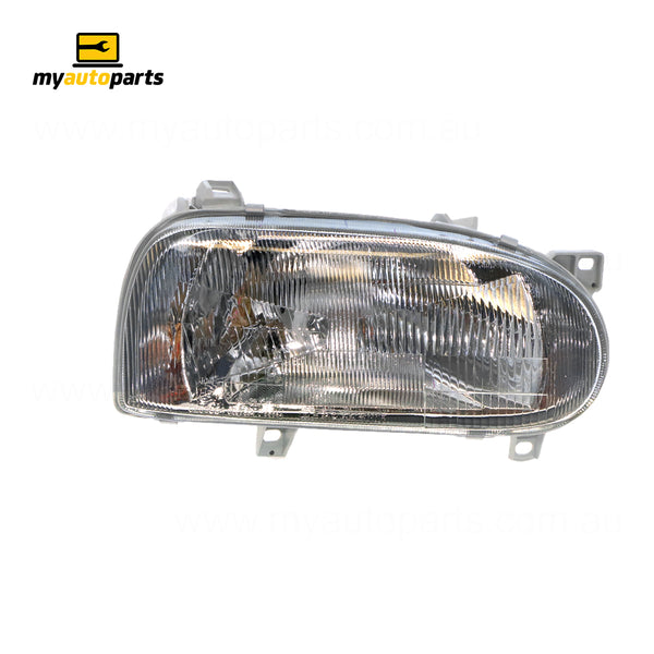 Head Lamp Drivers Side Certified Suits Volkswagen Golf MK 3 1994 to 1998