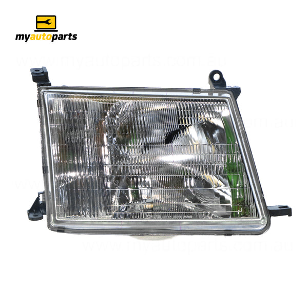 Head Lamp Drivers Side Genuine Suits Toyota Landcruiser 100 Series 1998 to 2005