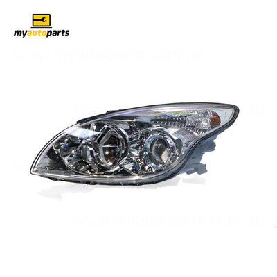 Head Lamp Passenger Side Genuine Suits Hyundai i30 FD 5 Door 8/2007 to 12/2007