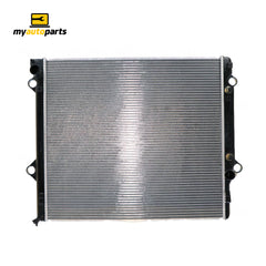 Radiator 38 / 38 mm Plastic Aluminium 650 x 588 x 32 mm Mauto 3.0 L 1KDTE Aftermarket Suits Toyota Prado RZJ120R / GRJ120R / KDJ120R 2002 to 2009