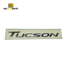 Tail Gate Emblem Genuine Suits Hyundai Tucson TL 2015 to 2018