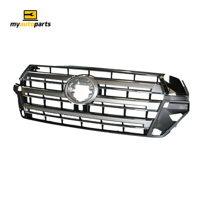 Chrome Grille Genuine suits Toyota Landcruiser 200 Series Sahara 9/2015 On