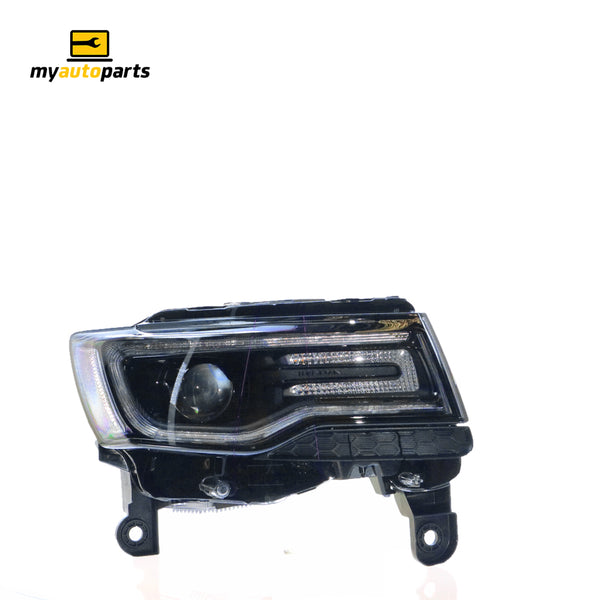 LED Head Lamp Drivers Side Genuine Suits Jeep Grand Cherokee SRT-8 WK 2/2011 to 3/2016