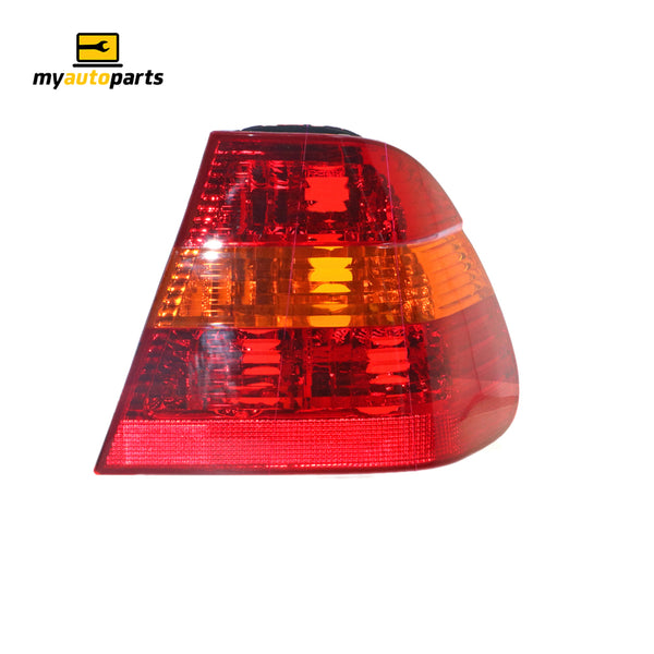 Tail Lamp Red/Amber Drivers Side Certified Suits BMW 3 Series E46 Sedan 10/2001 to 5/2005