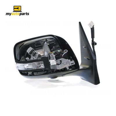 Door Mirror, Electric Folding with Camera, Drivers Side Genuine suits Toyota Landcruiser 200 Series Sahara 2007 to 2015