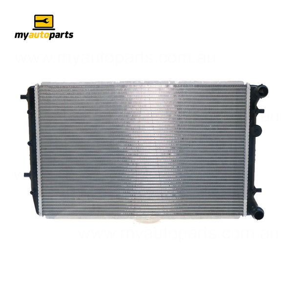 Radiator 32 mm 32 / Plastic Aluminium 629 x 388 x 26 mm Manual/Auto 1.4L,1.6L,1.9L L Aftermarket Suits Volkswagen Polo 9N 2002 to 2010