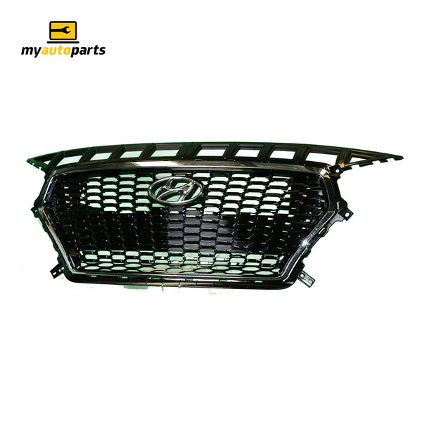 Black Grille Genuine Suits Hyundai i30 PD 2017 to 2020