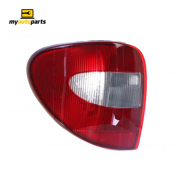 Black Red/Clear Tail Lamp Passenger Side Aftermarket Suits Chrysler Voyager RG 2004 to 2010