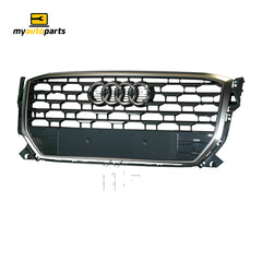 Chrome Grille Genuine Suits Audi Q2 GA 2016 to 2021