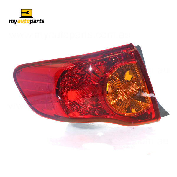 Tail Lamp Passenger Side Genuine Suits Toyota Corolla ZRE152R Sedan 3/2007 to 4/2010