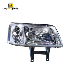 Halogen Electric Adjust Head Lamp Drivers Side Certified Suits Volkswagen Transporter T5 2004 to 2015