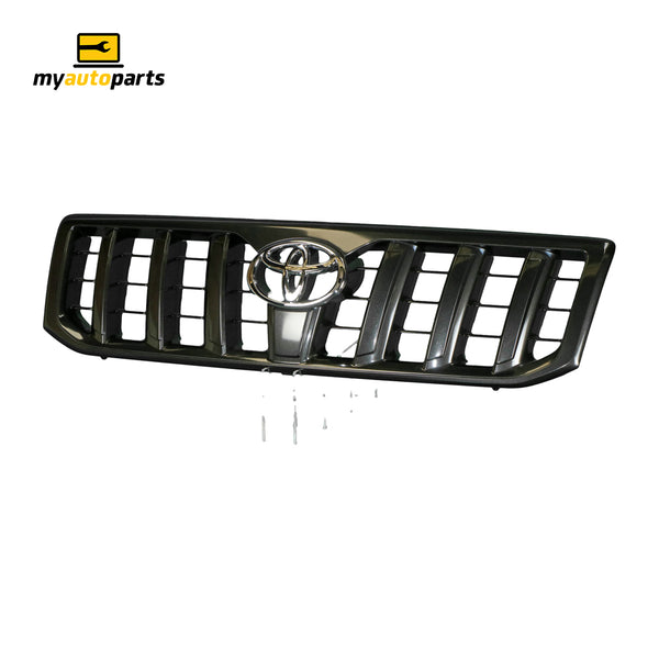 Silver Grille Genuine suits Toyota Prado 120 Series GX 9/2002 to 7/2009