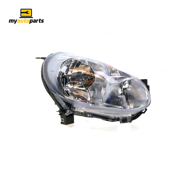 Halogen Head Lamp Drivers Side Certified Suits Nissan Micra K13 2010 to 2013