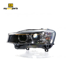 Bi-Xenon Head Lamp Passenger Side Genuine suits BMW X3/X4 2014 On