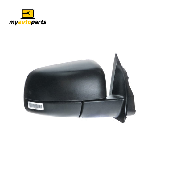 Black Door Mirror Without Indicator Drivers Side Genuine Suits Ford Ranger PX 9/2011 Onwards