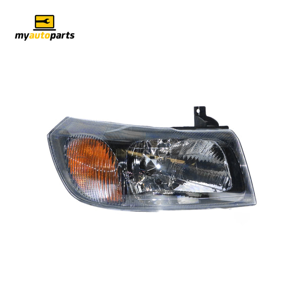 Halogen Manual Adjust Head Lamp Drivers Side Certified Suits Ford Transit VH/VJ 2000 to 2006