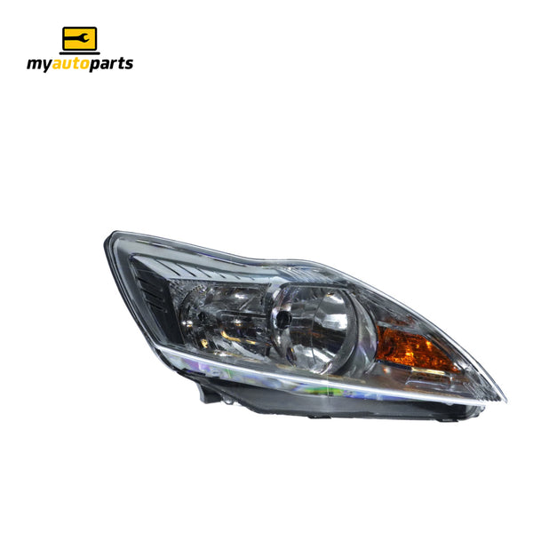 Head Lamp Drivers Side Certified Suits Ford Focus LV 2009 to 2011