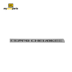 Emblem Genuine Suits Jeep Grand Cherokee WK 2011 to 2016