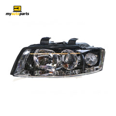 Halogen Electric Adjust Head Lamp Passenger Side Certified Suits Audi A4 B6 2001 to 2005