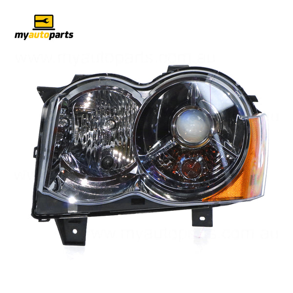 Bi-Xenon Manual Adjust Head Lamp Passenger Side Genuine Suits Jeep Grand Cherokee WH 2005 to 2011