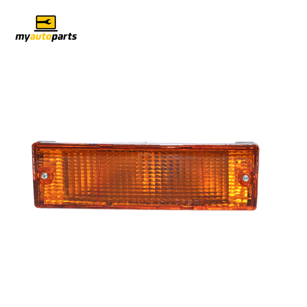 Front Bar Park / Indicator Lamp Drivers Side Certified Suits Mitsubishi Triton MJ 1986 to 1996