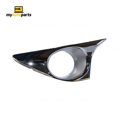 Front Bar Grille With Fog Light Mount  Passenger Side Genuine Suits Toyota Aurion GSV50R 4/2012 to 8/2017