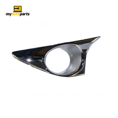 Front Bar Grille With Fog Light Mount  Passenger Side Genuine Suits Toyota Aurion GSV50R 4/2012 to 8/2017