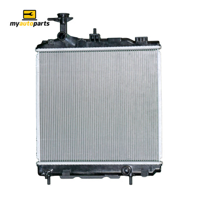 Radiator 29 / 29 mm Plastic Aluminium 375 x 402 x 16 mm Manual 1.2L L 2A92 Aftermarket Suits Mitsubishi Mirage LA 2014 to 2016