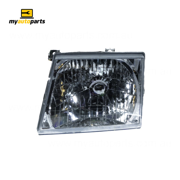 Halogen Manual Adjust Head Lamp Passenger Side Certified Suits Ford Courier PG/PH 2002 to 2006