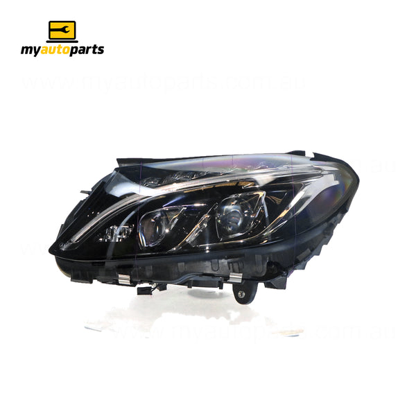 Active LED Head Lamp Passenger Side Genuine suits Mercedes-Benz C Class 2014 On