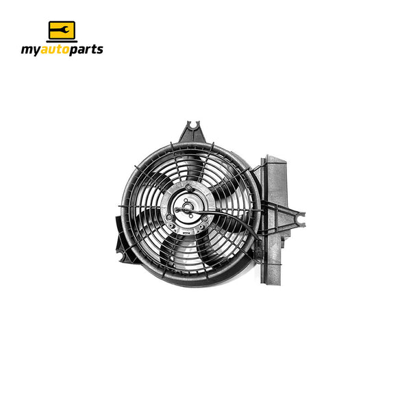 A/C Condenser Fan Assembly Aftermarket Suits Hyundai Santa Fe SM 2000 to 2006