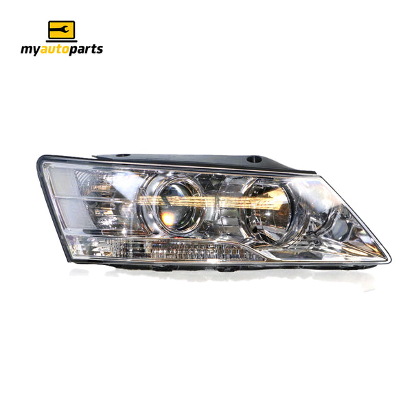 Head Lamp Drivers Side Certified Suits Hyundai Sonata NF 7/2008 to 4/2010