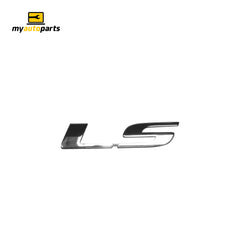 Front Door Emblem R/L Genuine Suits Isuzu D-Max TFS 2017 to 2020