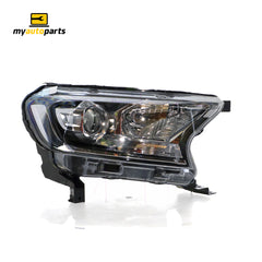 Projector Manual Adjust Head Lamp Drivers Side Genuine Suits Ford Ranger XLT/Wildtrak PX 2015 to 2018