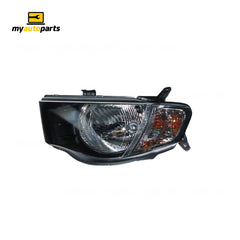 Head Lamp Passenger Side Genuine Suits Mitsubishi Triton MN 2009 to 2015
