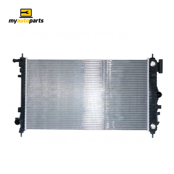 Radiator 34 / 34 mm Plastic Aluminium 678 x 400 x 27 mm Automatic 2.4L L LE9 Aftermarket suits Holden Malibu EM