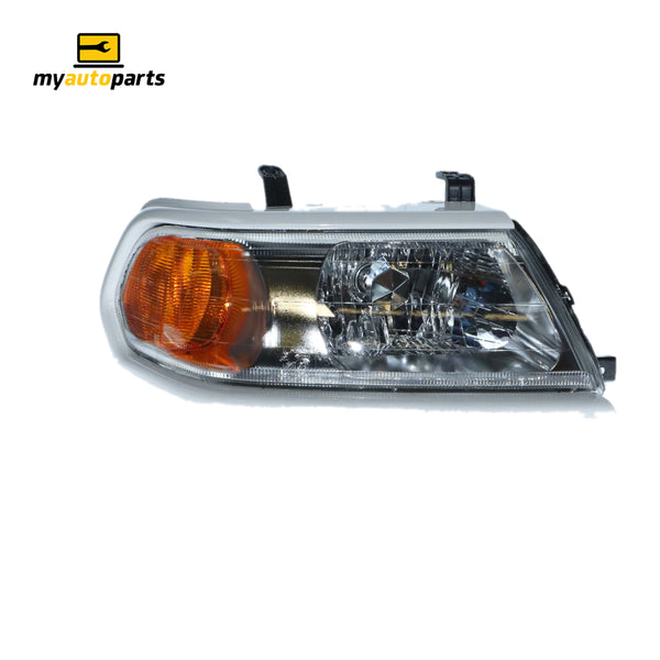 Head Lamp Drivers Side Genuine Suits Mitsubishi Challenger PA 2004 to 2006