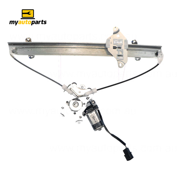 Electric With Motor Front Door Window Regulator Passenger Side Aftermarket Suits Mitsubishi Lancer CH 2003 to 2007
