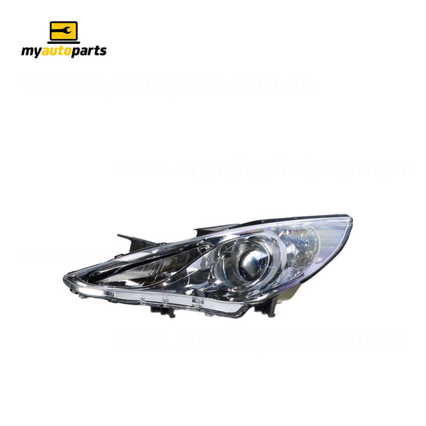 Halogen Head Lamp Passenger Side Certified Suits Hyundai i45 YF 2010 to 2013