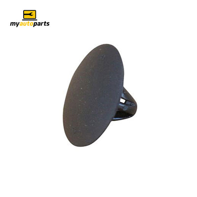 Bonnet Insulator Black Plastic 25.0 mm x 14.5 mm x 9.0 mm 10 Required Clip Genuine suits Toyota