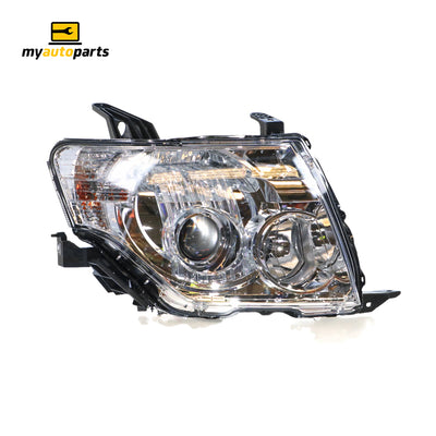 Xenon Head Lamp Drivers Side Genuine Suits Mitsubishi Pajero NX 2014 to 2021