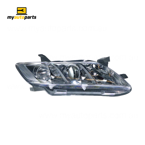 Halogen Head Lamp Drivers Side Certified Suits Toyota Camry ACV40R 2006 to 2009