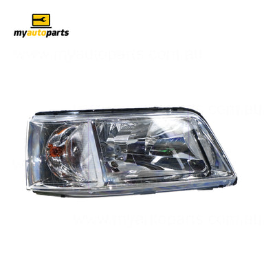 Halogen Electric Adjust Head Lamp Drivers Side OES Suits Volkswagen Transporter T5 2004 to 2015